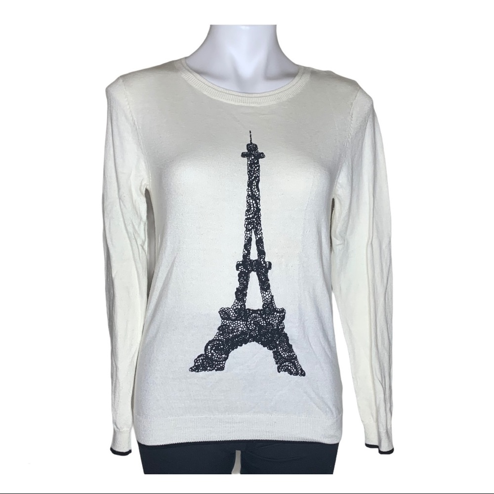Elle Eiffel Tower Longsleeve Top